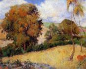 保罗 高更 : Meadow in Martinique